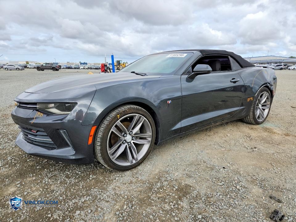 2017 CHEVROLET CAMARO LT – Lot 51905296 auction photo