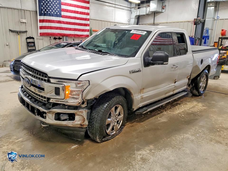 2018 FORD F150 SUPER CAB – Lot 51905366 auction photo