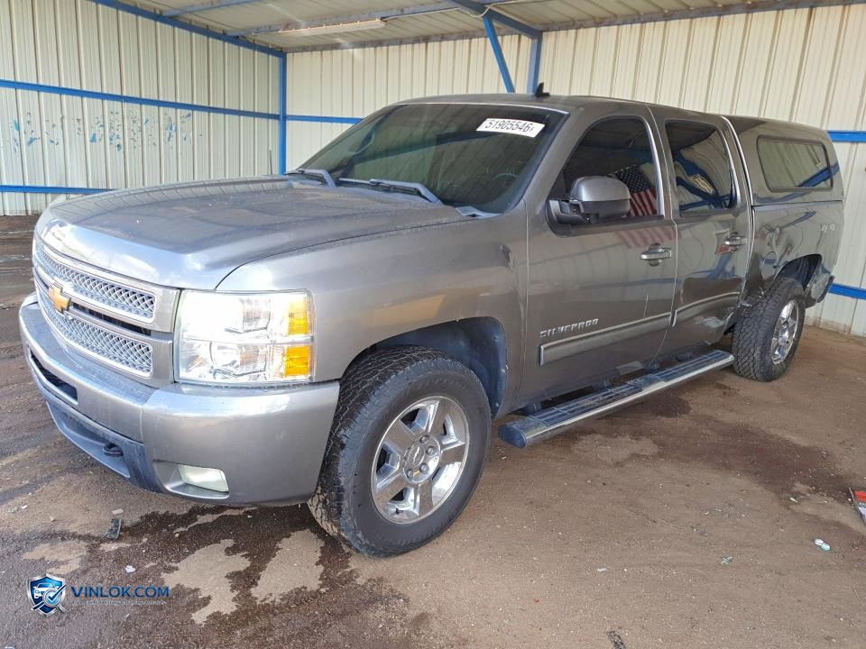 2012 CHEVROLET SILVERADO K1500 LTZ – Lot 51905546 auction photo