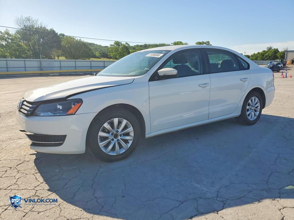 2013 VOLKSWAGEN PASSAT S – Lot 51906686 auction photo