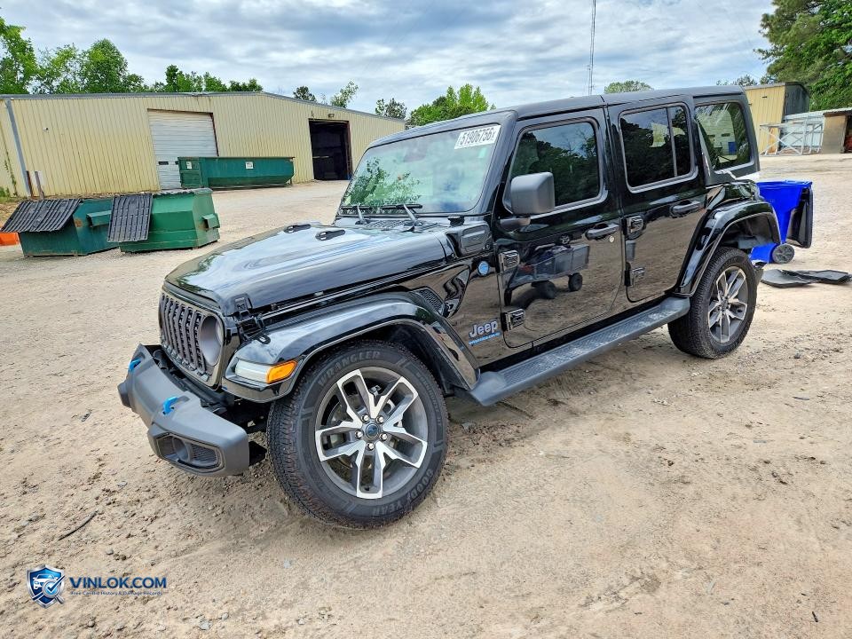 2024 JEEP WRANGLER 4XE – Lot 51906756 auction photo