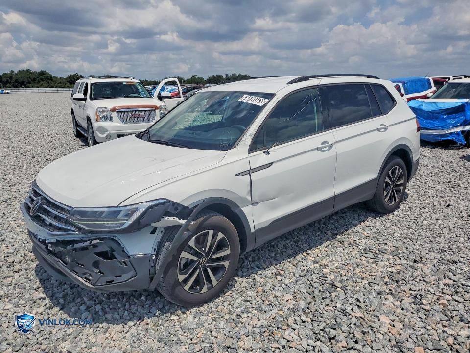 2024 VOLKSWAGEN TIGUAN S – Lot 51910166 auction photo
