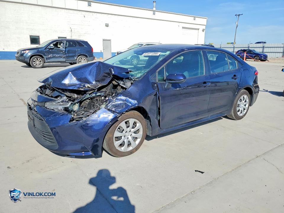 2024 TOYOTA COROLLA LE – Lot 51911386 auction photo