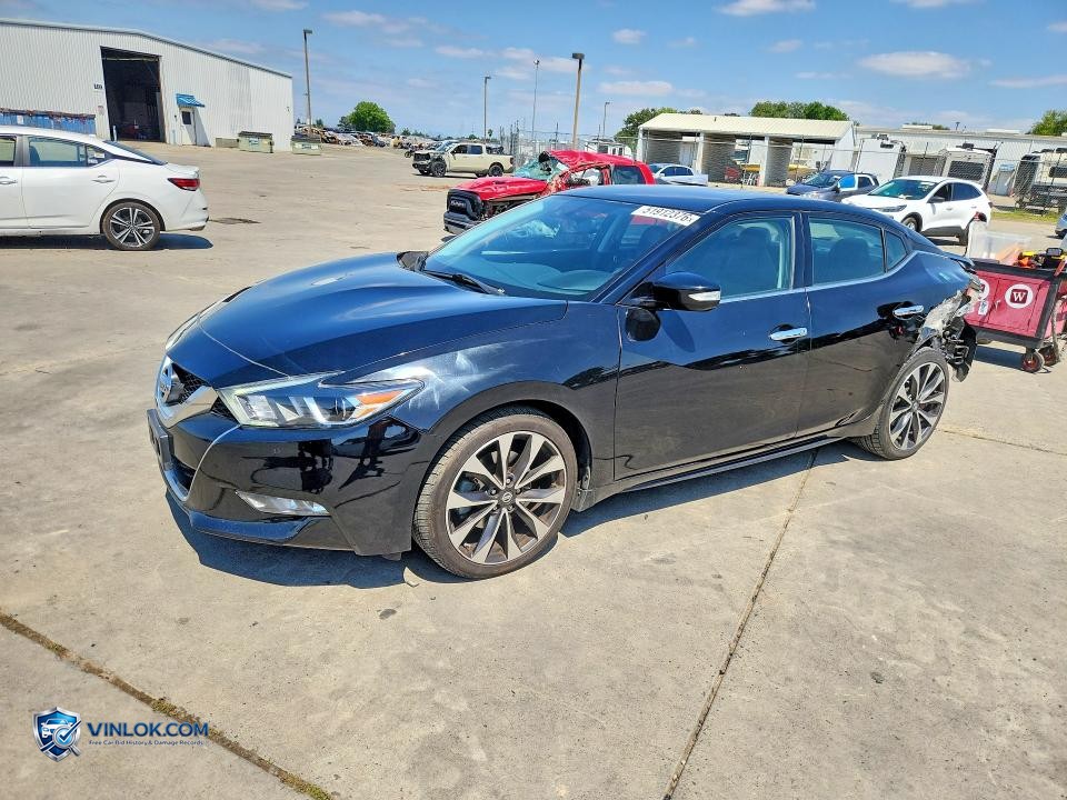 2016 NISSAN MAXIMA 3.5 SR – Lot 51912376 auction photo