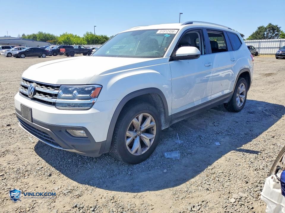 2018 VOLKSWAGEN ATLAS SE – Lot 51912456 auction photo