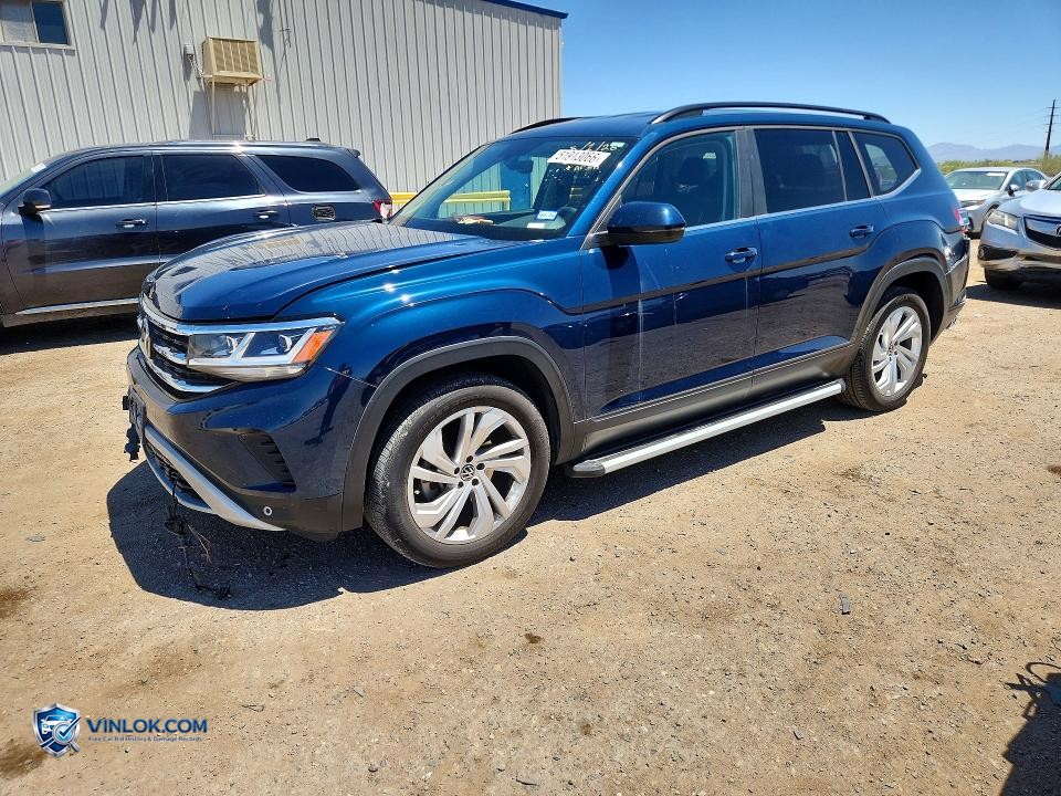 2021 VOLKSWAGEN ATLAS SE – Lot 51913066 auction photo