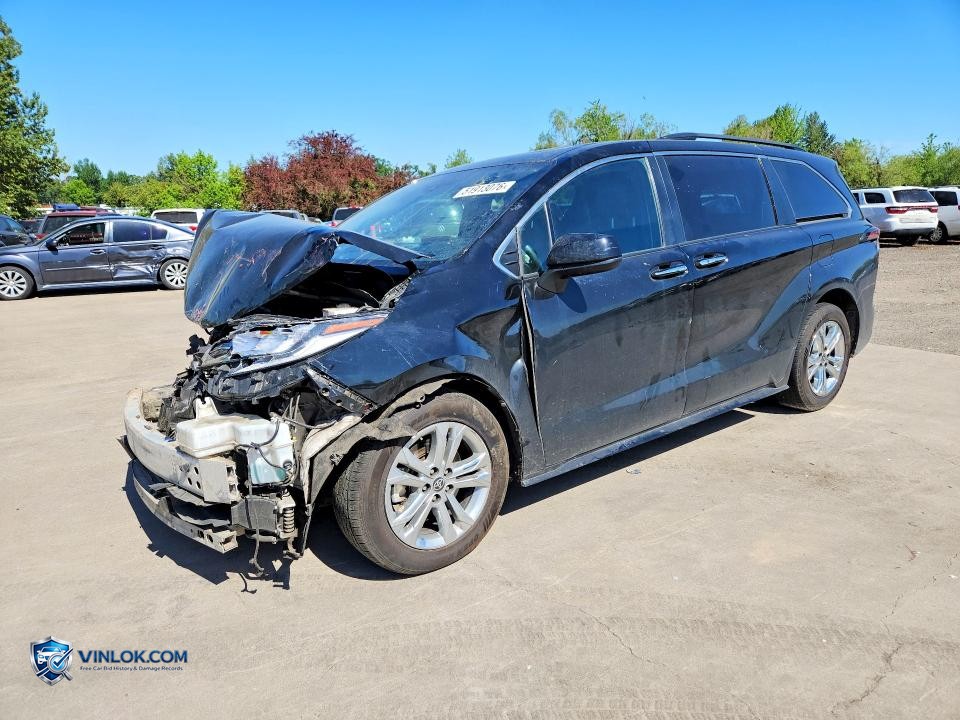 2022 TOYOTA SIENNA XSE – Lot 51913076 auction photo