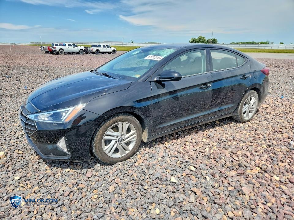 2020 HYUNDAI ELANTRA SEL – Lot 51914246 auction photo