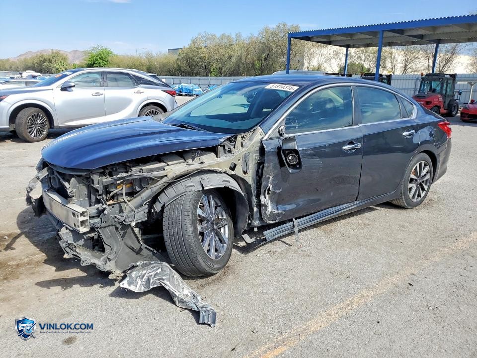 2017 NISSAN ALTIMA 2.5 SV – Lot 51914316 auction photo