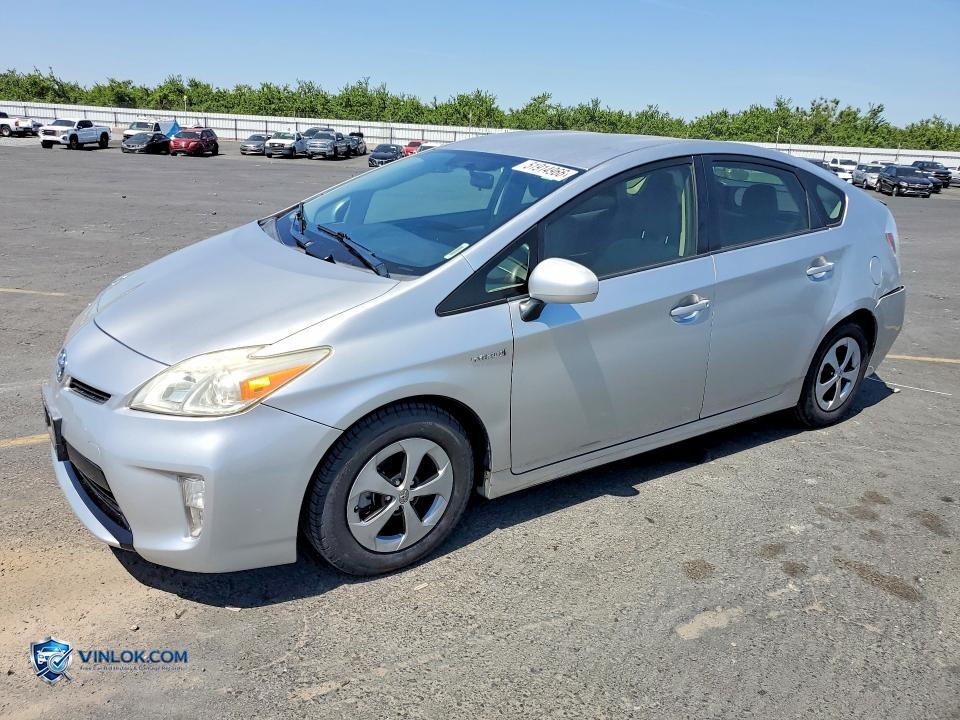 2012 TOYOTA PRIUS TWO – Lot 51914966 auction photo