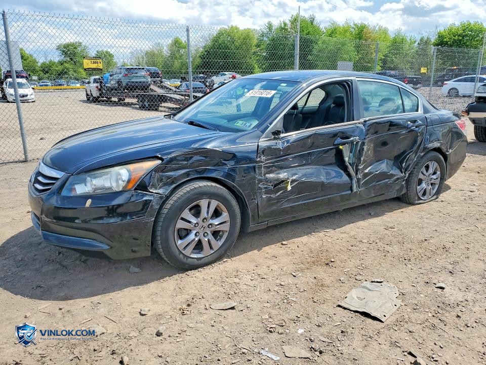 2012 HONDA ACCORD SE – Lot 51916016 auction photo