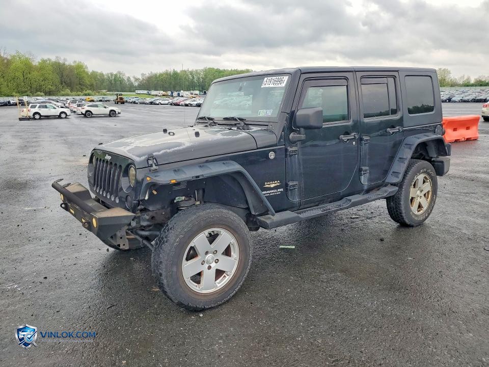 2010 JEEP WRANGLER UNLIMITED SAHARA – Lot 51916996 auction photo