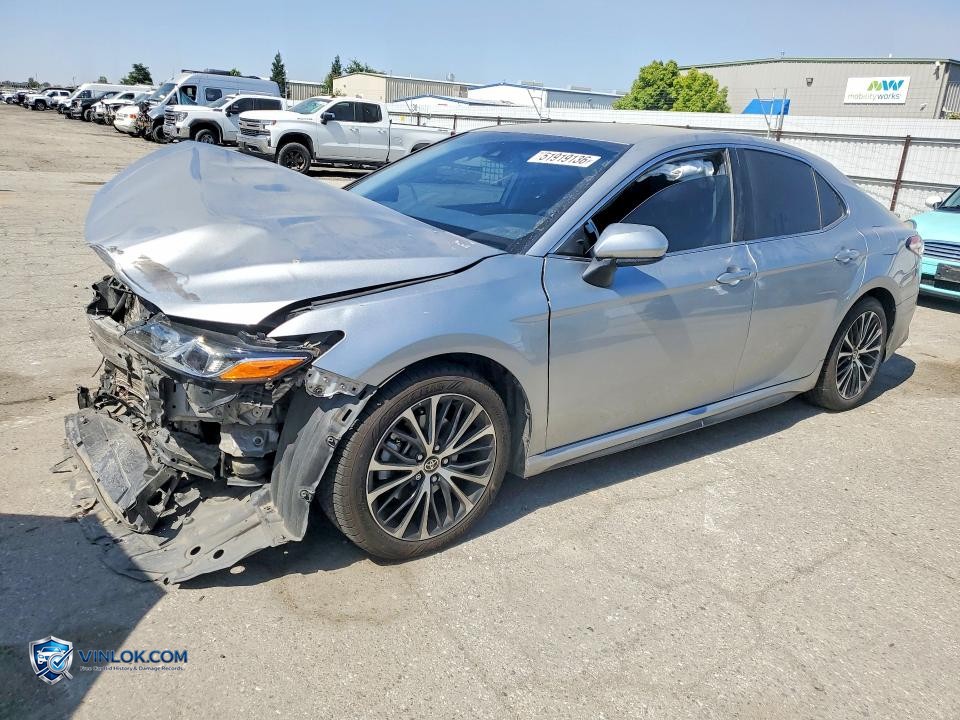 2020 TOYOTA CAMRY SE – Lot 51919136 auction photo