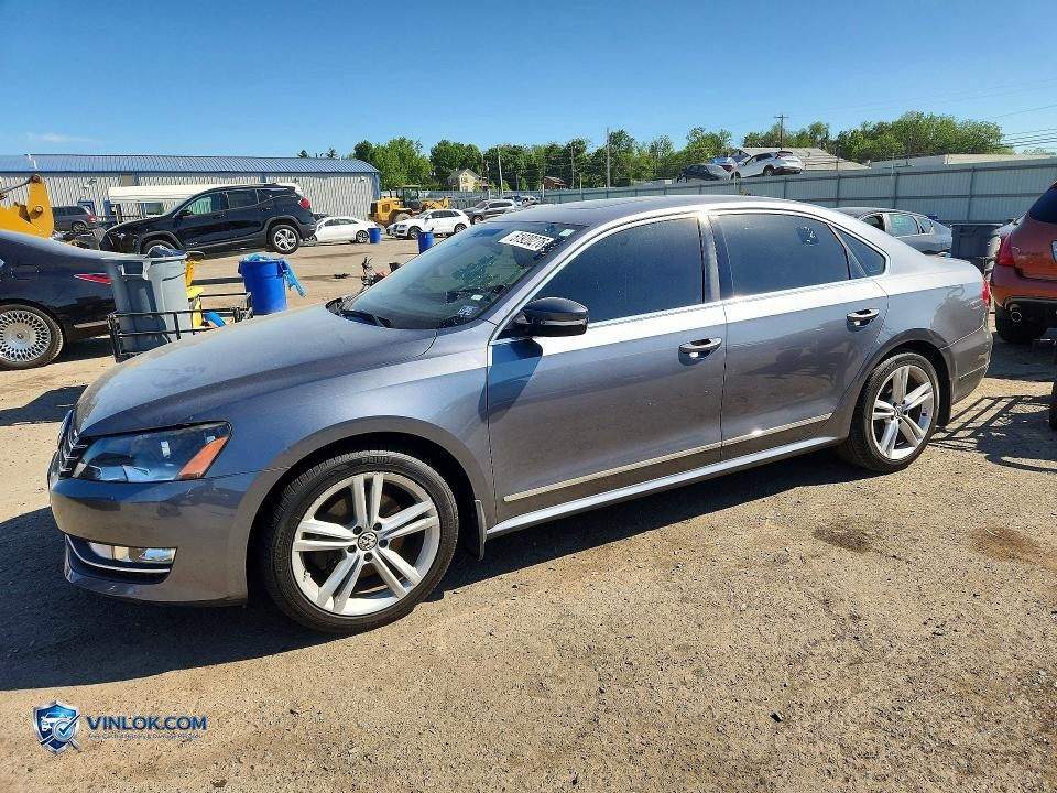 2014 VOLKSWAGEN PASSAT SEL – Lot 51920276 auction photo