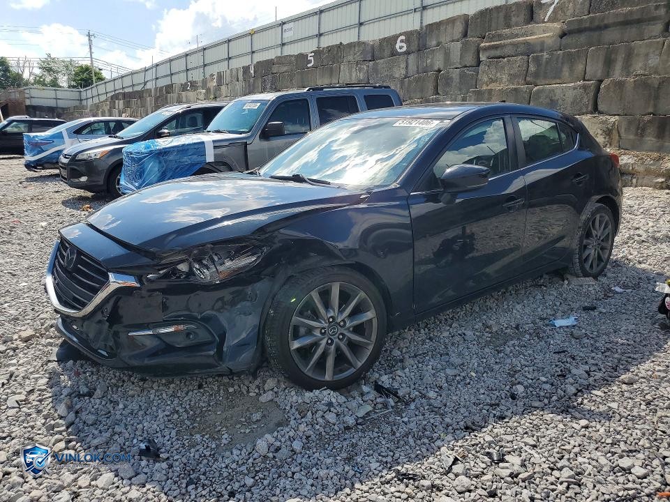 2018 MAZDA 3 GRAND TOURING – Lot 51921406 auction photo