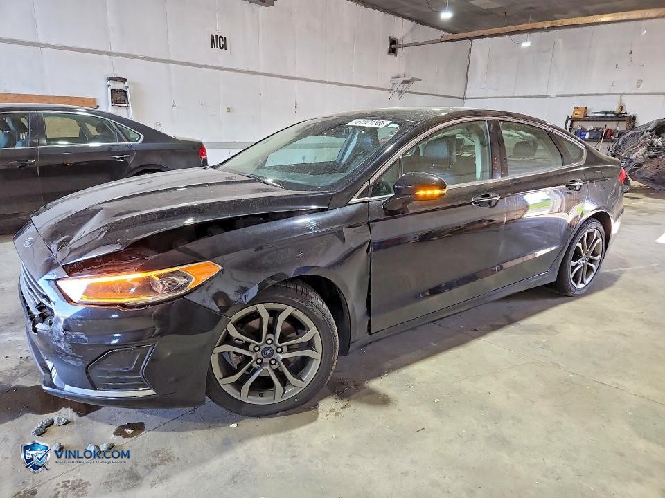 2019 FORD FUSION SEL – Lot 51921566 auction photo