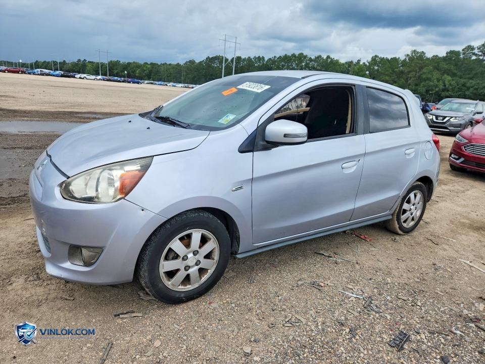 2015 MITSUBISHI MIRAGE ES – Lot 51923816 auction photo