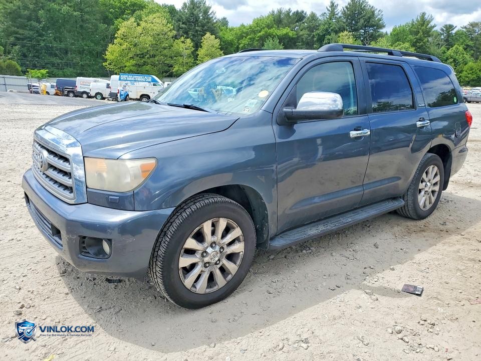 2008 TOYOTA SEQUOIA PLATINUM – Lot 51924166 auction photo