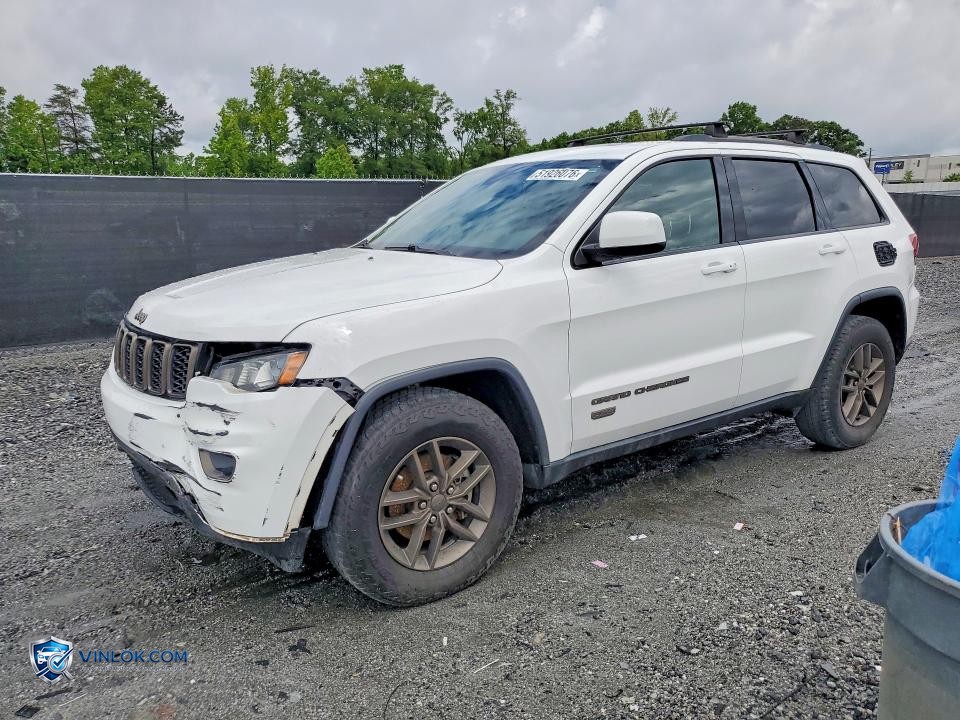 2016 JEEP GRAND CHEROKEE LAREDO – Lot 51926076 auction photo