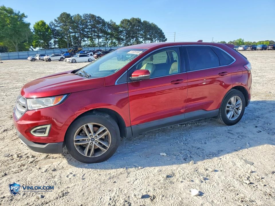 2016 FORD EDGE SEL – Lot 51935106 auction photo