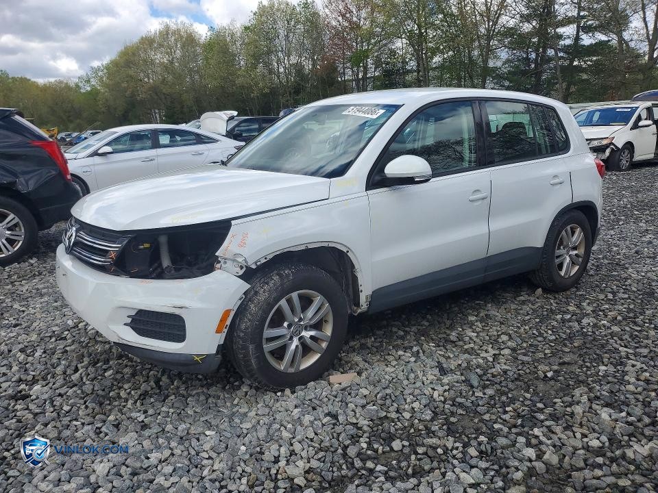 2014 VOLKSWAGEN TIGUAN S – Lot 51944086 auction photo