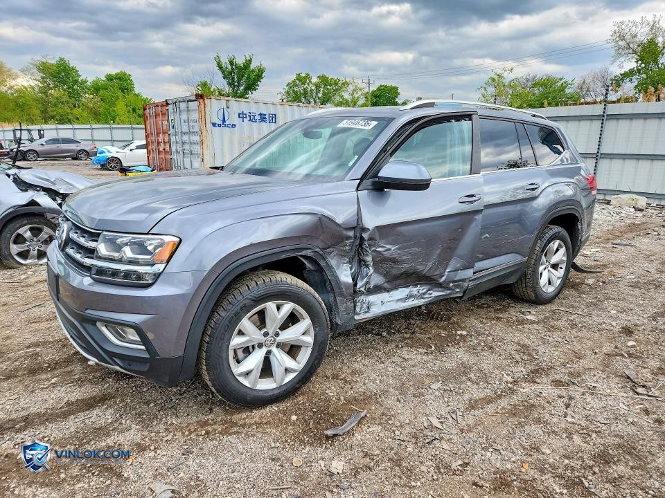 2018 VOLKSWAGEN ATLAS SEL – Lot 51946736 auction photo