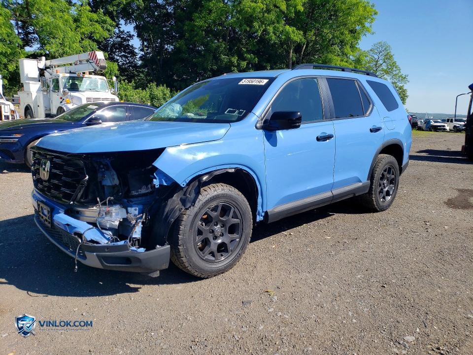 2025 HONDA PILOT TRAILSPORT – Lot 51950196 auction photo