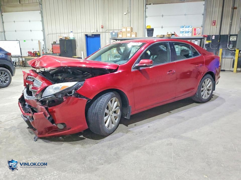 2013 CHEVROLET MALIBU 2LT – Lot 51951506 auction photo