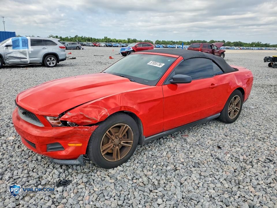 2012 FORD MUSTANG – Lot 51955736 auction photo