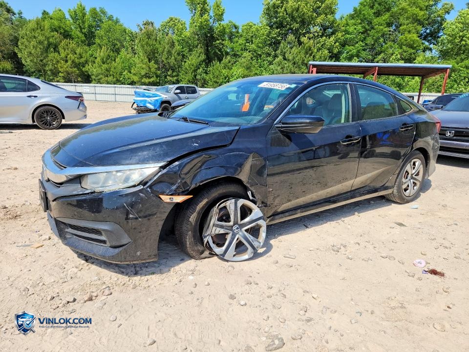2016 HONDA CIVIC LX – Lot 51958756 auction photo