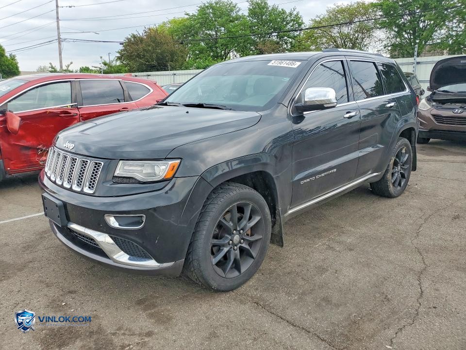 2014 JEEP GRAND CHEROKEE SUMMIT – Lot 51961486 auction photo