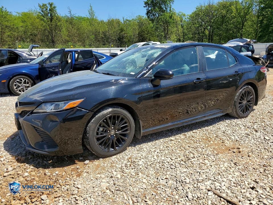 2020 TOYOTA CAMRY SE NIGHTSHADE – Lot 51961946 auction photo