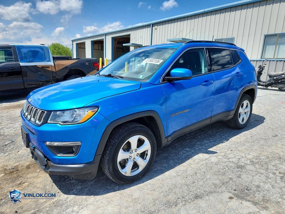 2018 JEEP COMPASS LATITUDE – Lot 51963106 auction photo