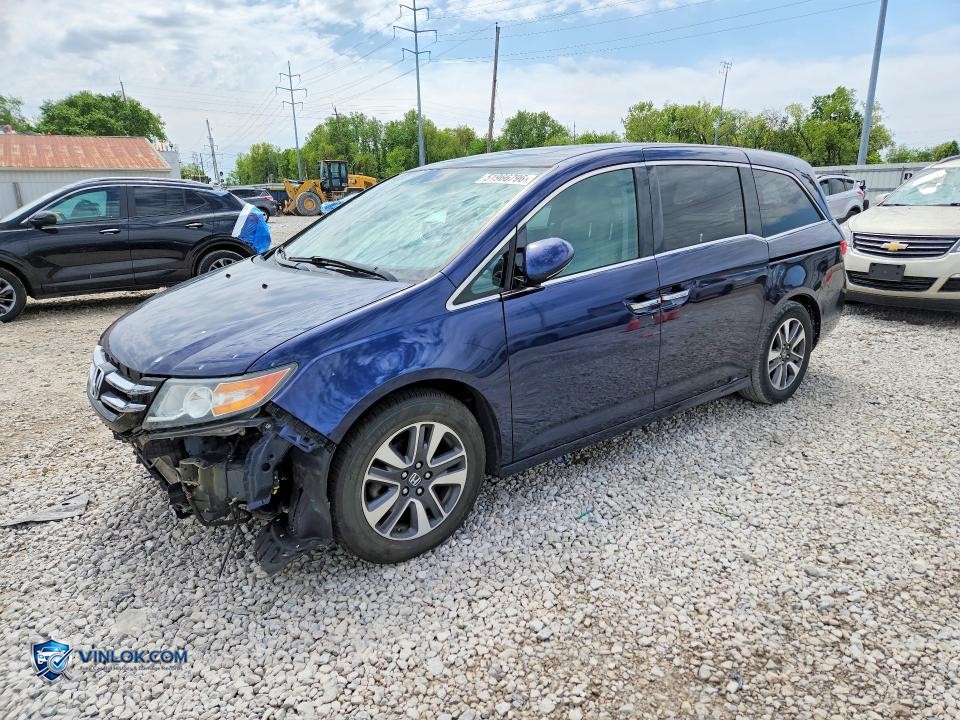 2016 HONDA ODYSSEY TOURING – Lot 51966796 auction photo