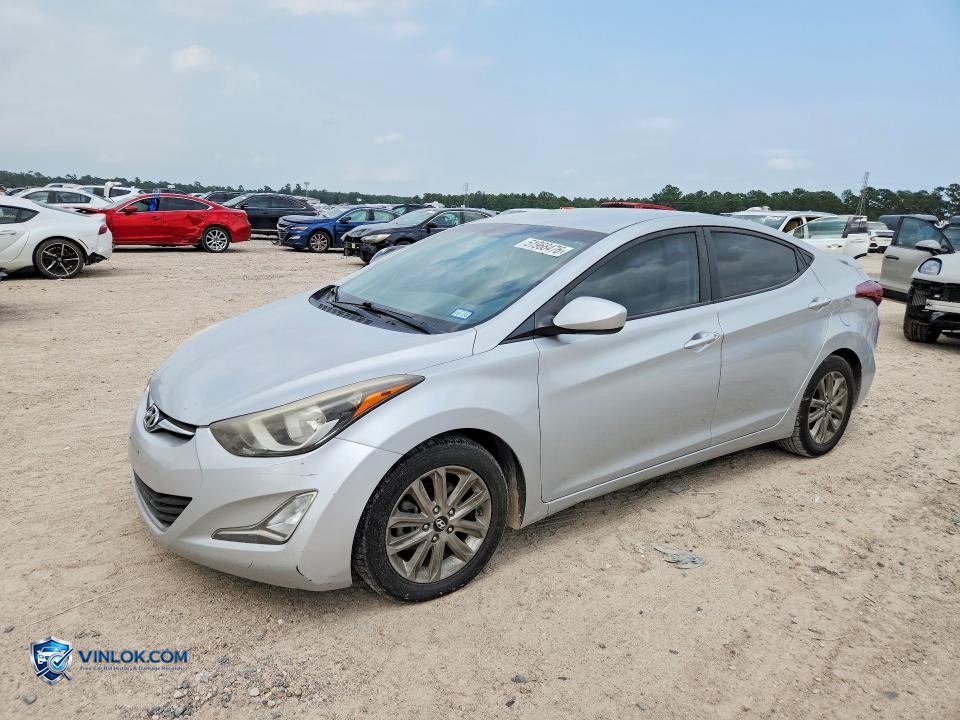 2014 HYUNDAI ELANTRA SE – Lot 51968476 auction photo