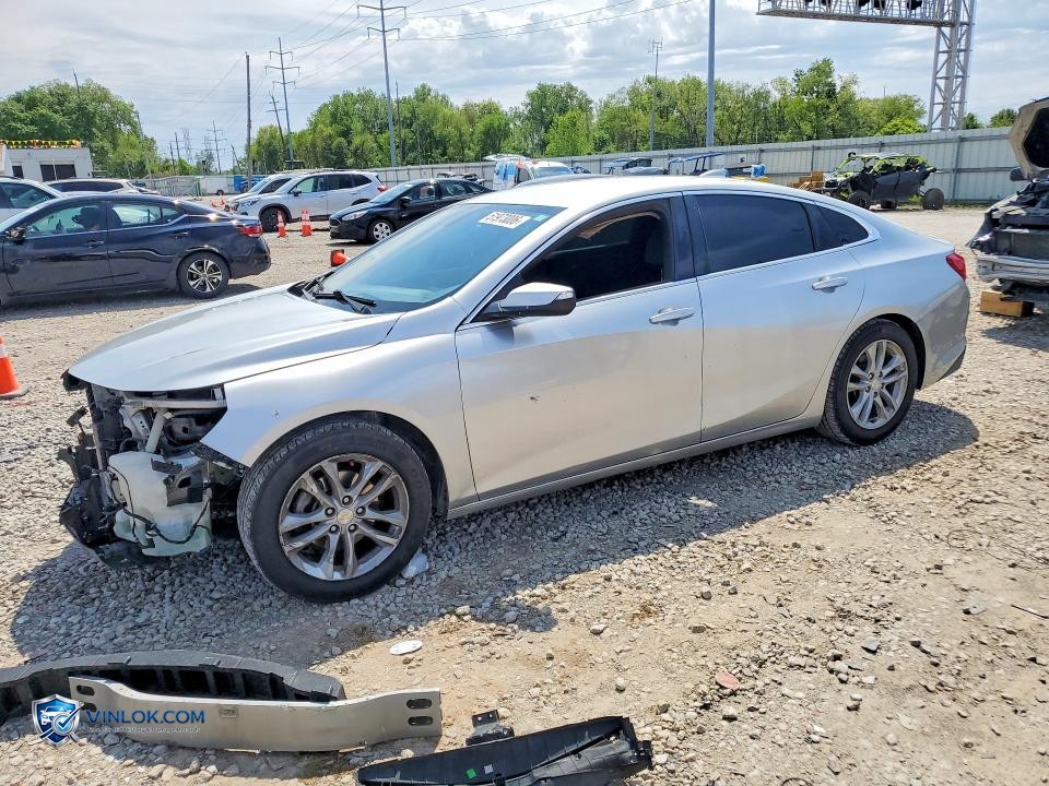 2016 CHEVROLET MALIBU LT – Lot 51973006 auction photo