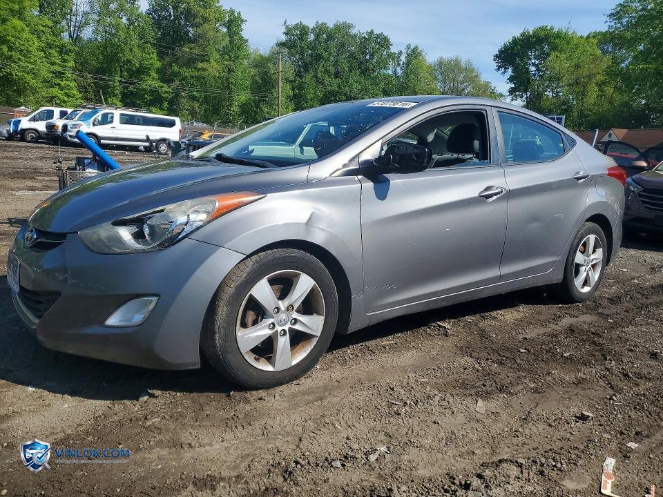 2013 HYUNDAI ELANTRA GLS – Lot 51973616 auction photo