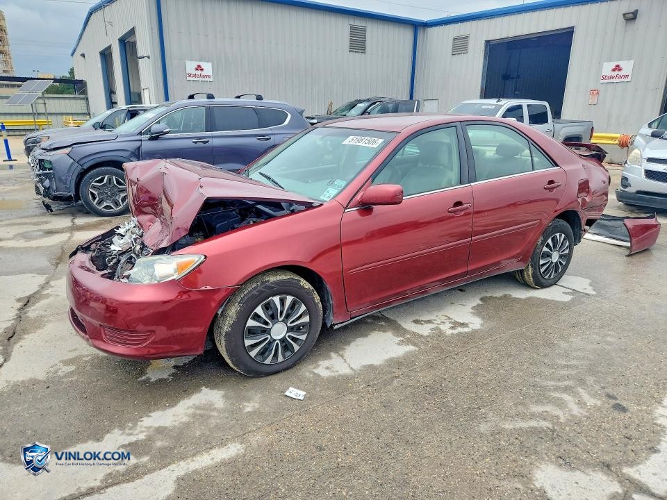 2005 TOYOTA CAMRY LE – Lot 51981506 auction photo