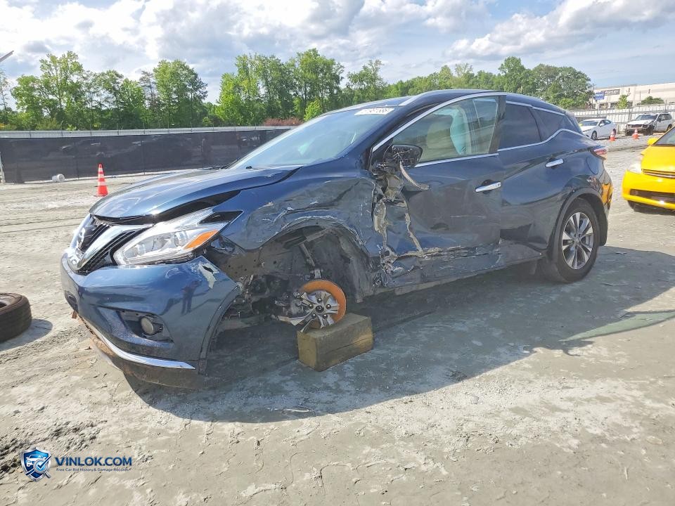 2017 NISSAN MURANO SL – Lot 51981586 auction photo