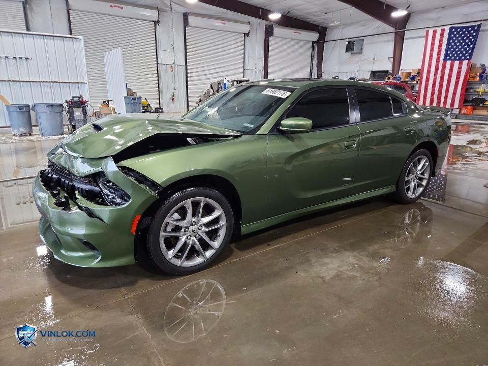 2022 DODGE CHARGER GT – Lot 51982176 auction photo