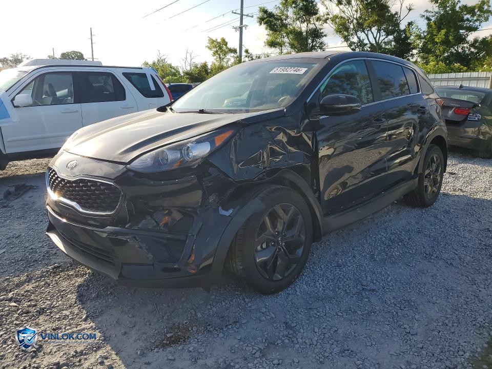 2022 KIA SPORTAGE LX – Lot 51982746 auction photo