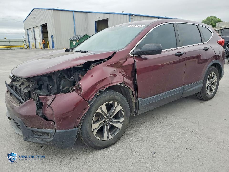 2018 HONDA CR-V LX – Lot 51984706 auction photo