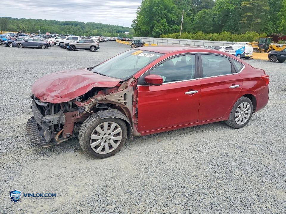 2017 NISSAN SENTRA SV – Lot 51984926 auction photo