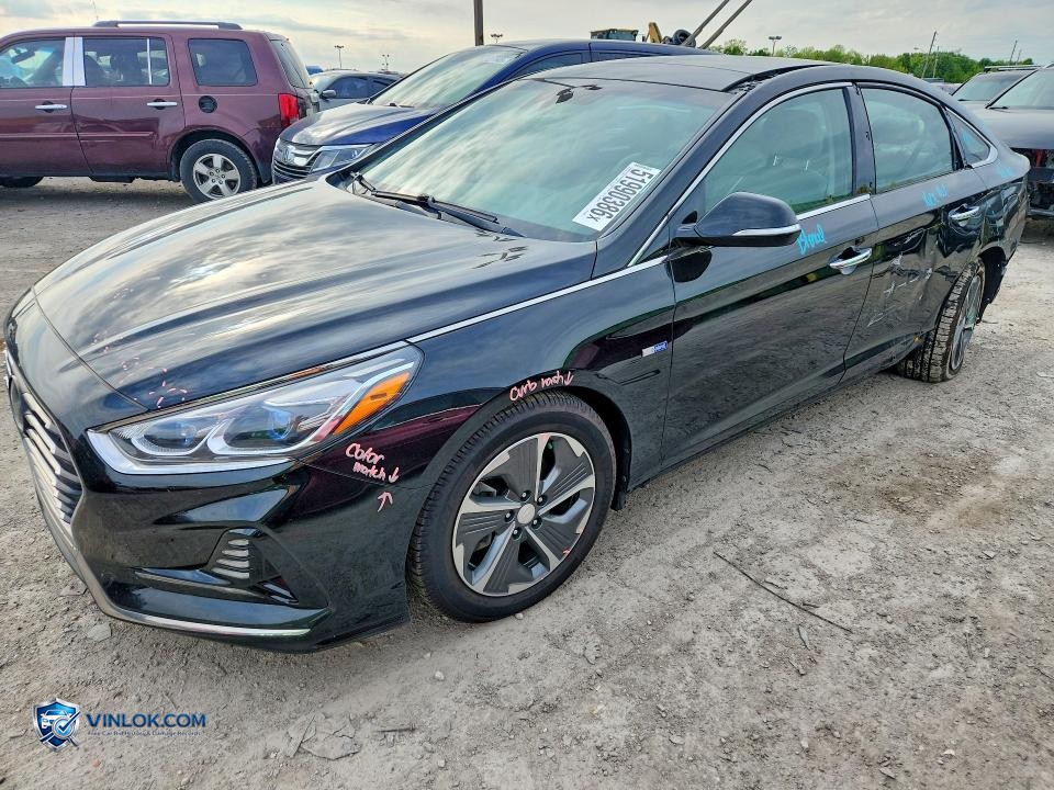 2019 HYUNDAI SONATA HYBRID LIMITED – Lot 51990386 auction photo