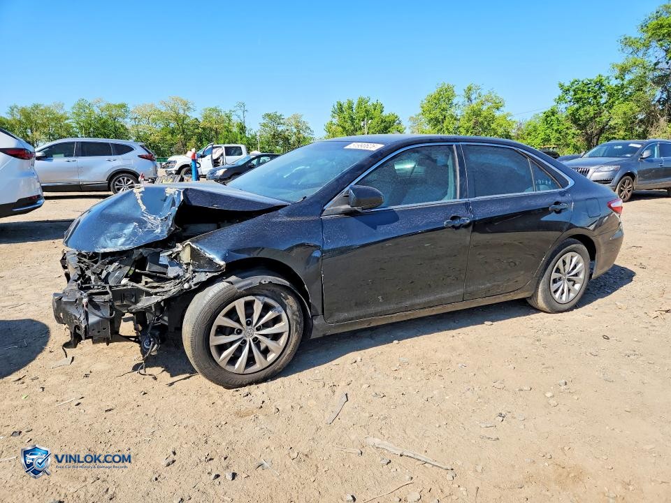 2016 TOYOTA CAMRY LE – Lot 51990626 auction photo