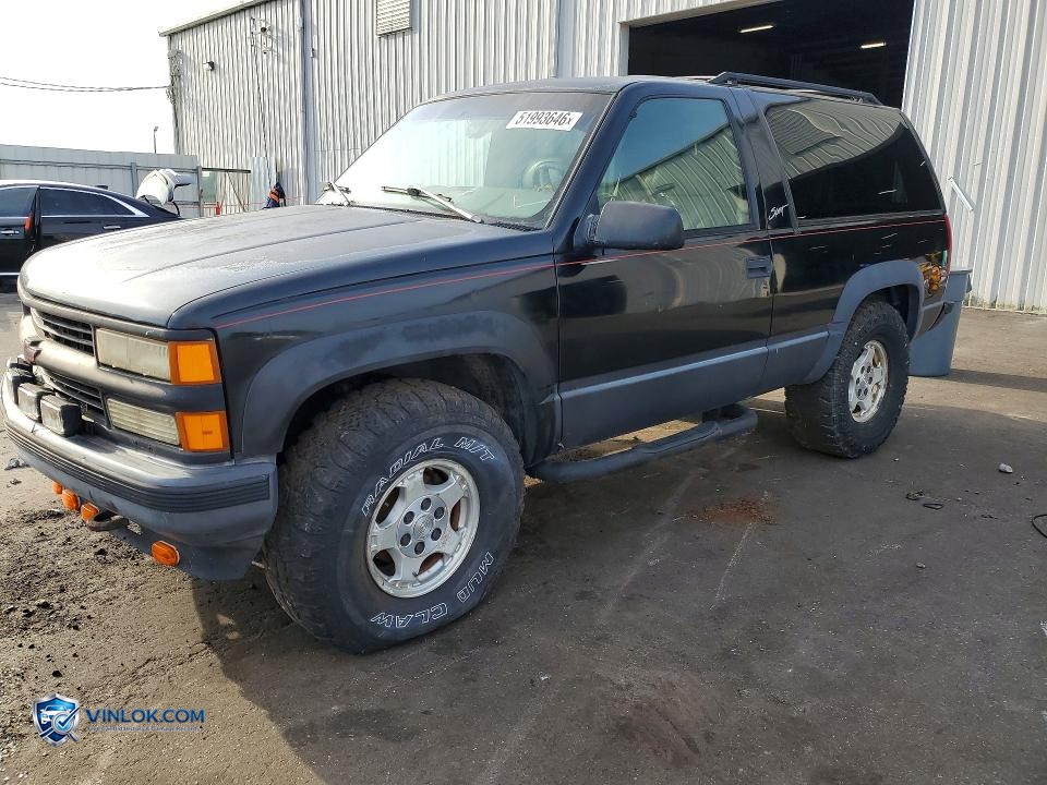 1998 CHEVROLET TAHOE K1500 – Lot 51993646 auction photo