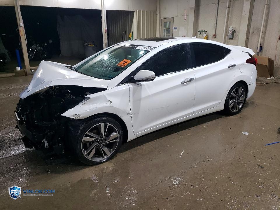 2014 HYUNDAI ELANTRA LIMITED – Lot 51994746 auction photo