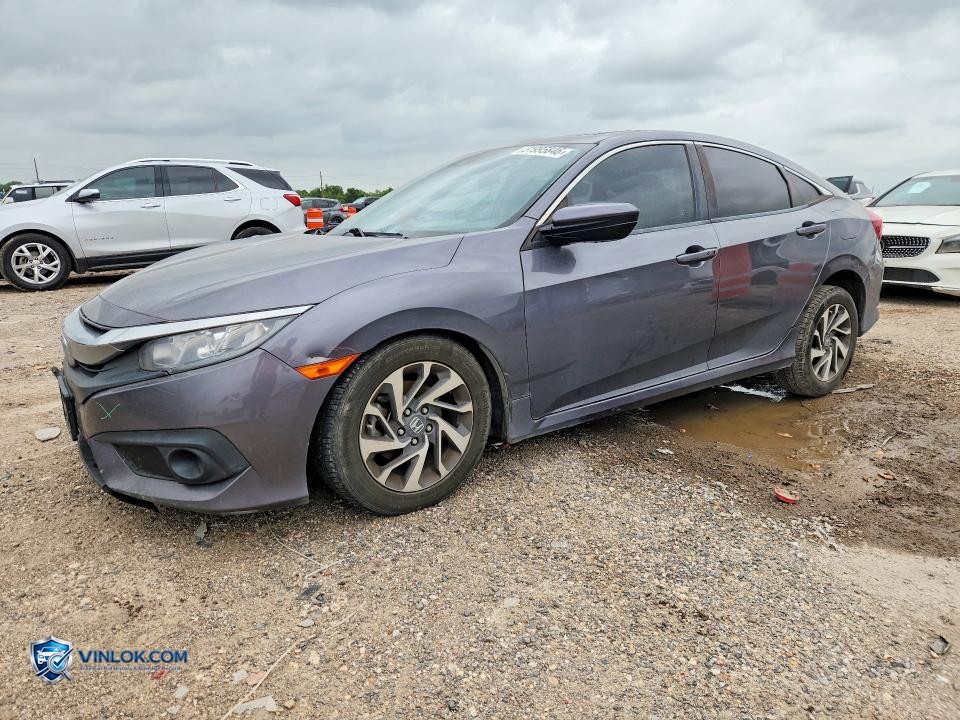 2017 HONDA CIVIC – Lot 51995846 auction photo