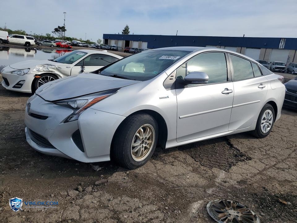 2017 TOYOTA PRIUS TWO – Lot 51996726 auction photo