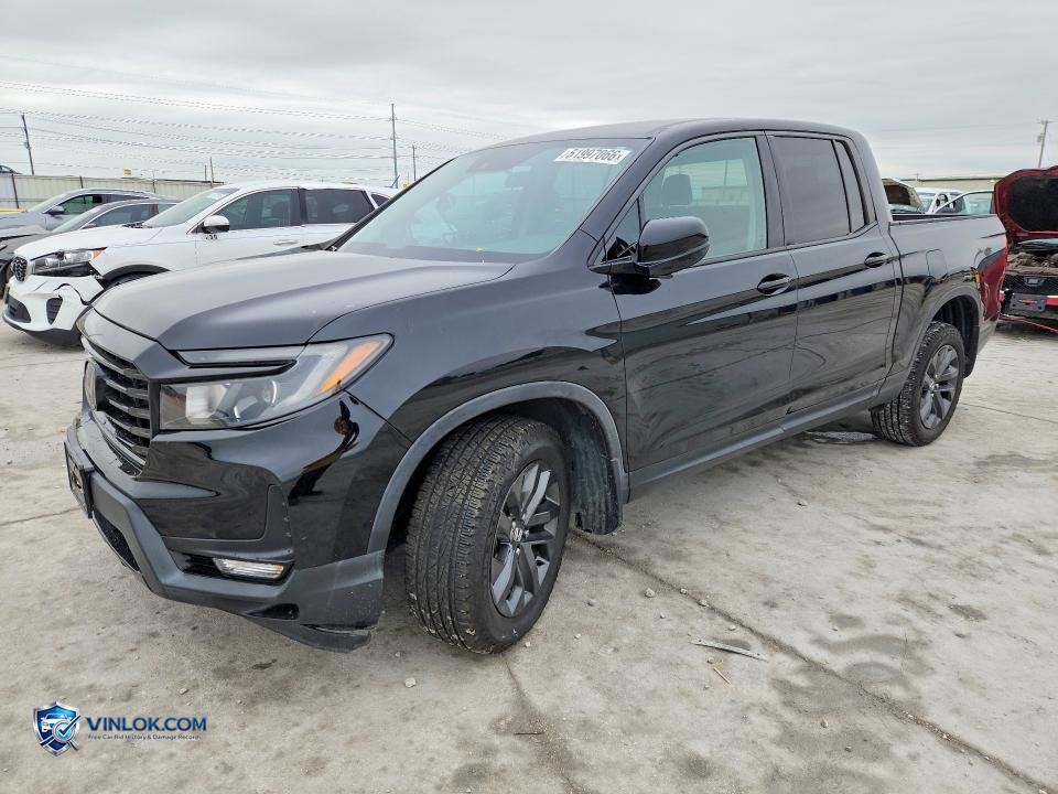 2021 HONDA RIDGELINE SPORT – Lot 51997066 auction photo